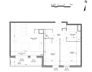  Appartement � vendre 3 pi�ces 62 m�