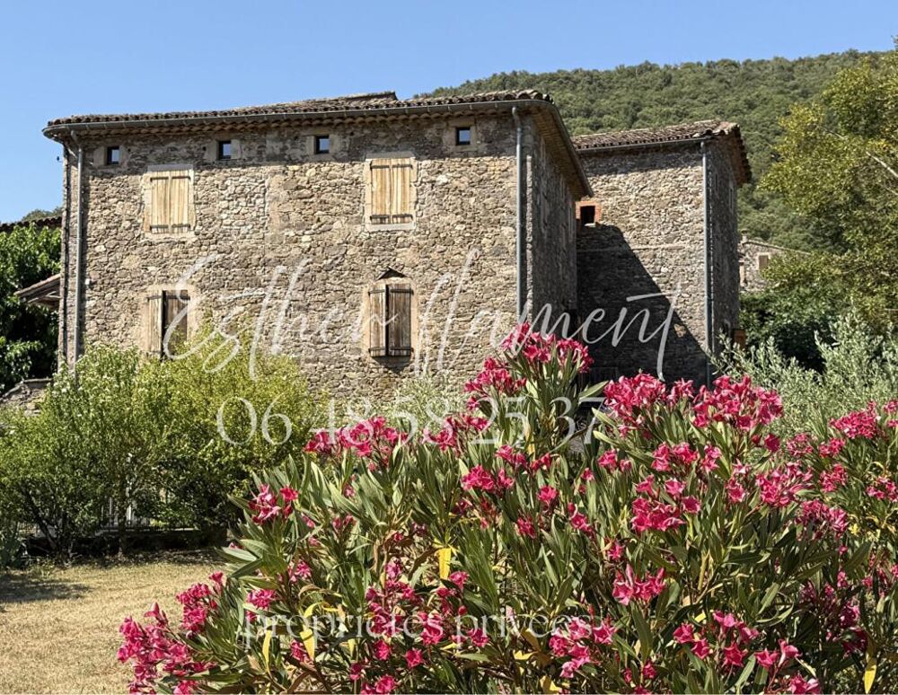 Vente Propriété/Château mas cévenol entièrement rénové , 2 logements, Vallée de Mialet Anduze