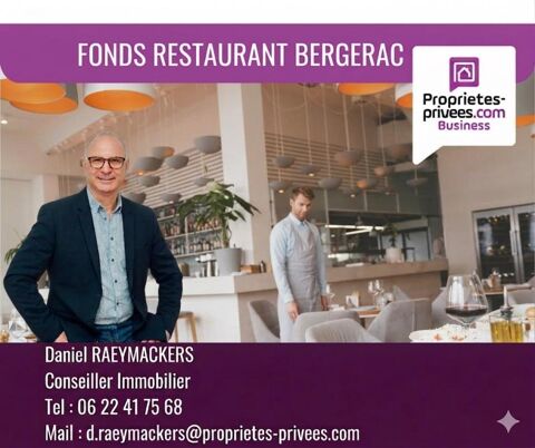 BERGERAC  - RESTAURANT 120 COUVERTS AVEC TERRASSE 88100 24100 Bergerac