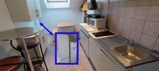  Appartement à louer 1 pièce 12 m²