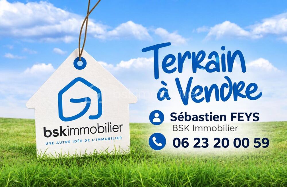 Vente Terrain Terrain en exclusivité à Nomain Nomain