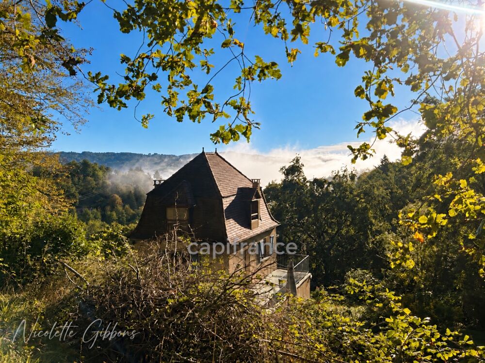 Vente Maison BEAULIEU-SUR-DORDOGNE – UN REFUGE HORS DU TEMPS, AU CŒUR DE 1,2 HECTARE DE NATURE Beaulieu sur dordogne