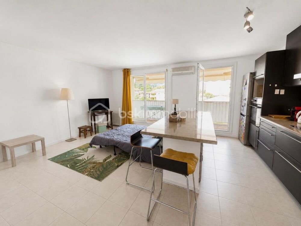 MOUANS-SARTOUX - APPARTEMENT 3 PCES - 62M² - PARKING - CALME - 5 MIN DU CENTRE A PIED