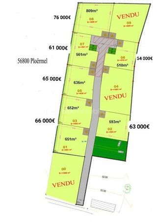  Terrain � vendre 651 m�