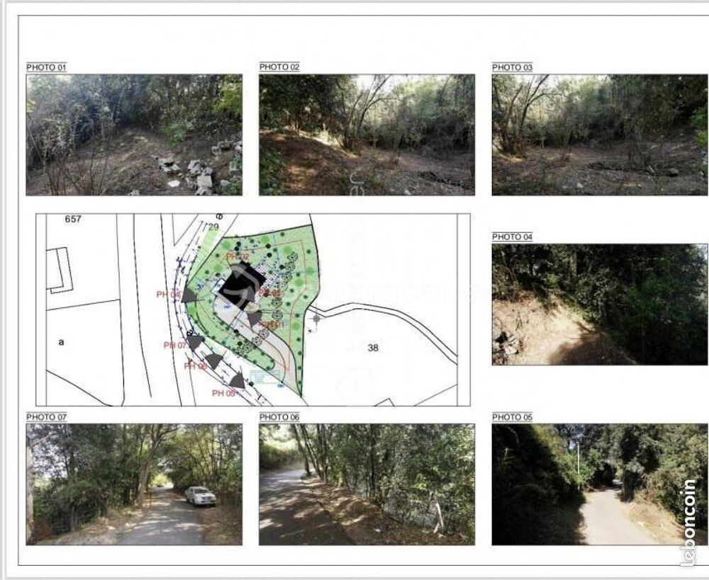 Vente Terrain Terrain de 1290 m2 Cervione
