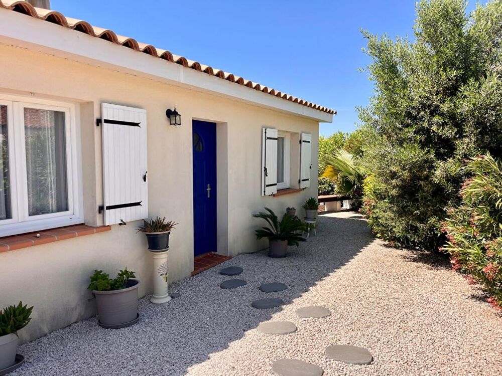 Villa récente de plain pied à 10 mns des plages