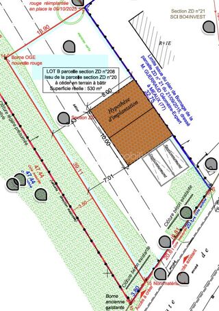  Terrain � vendre 530 m�
