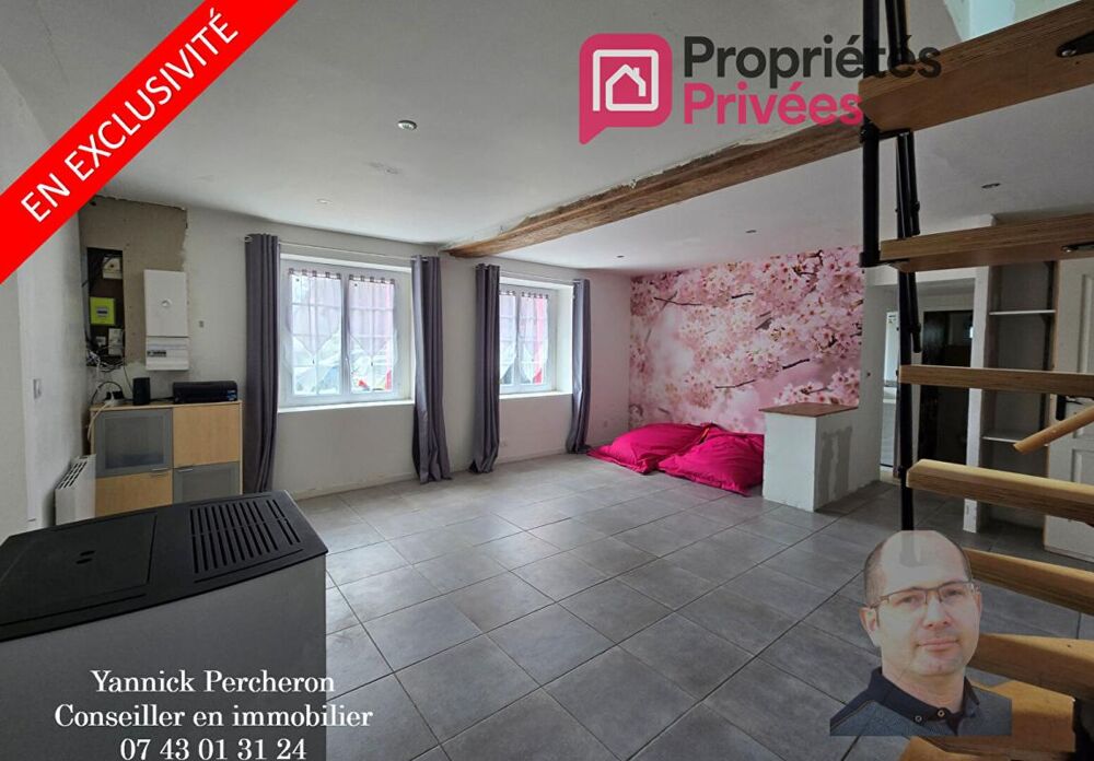 Vente Maison Belle longère familiale 4 chambres, 2 800 m² sans vis-à-vis Vernoil le fourrier