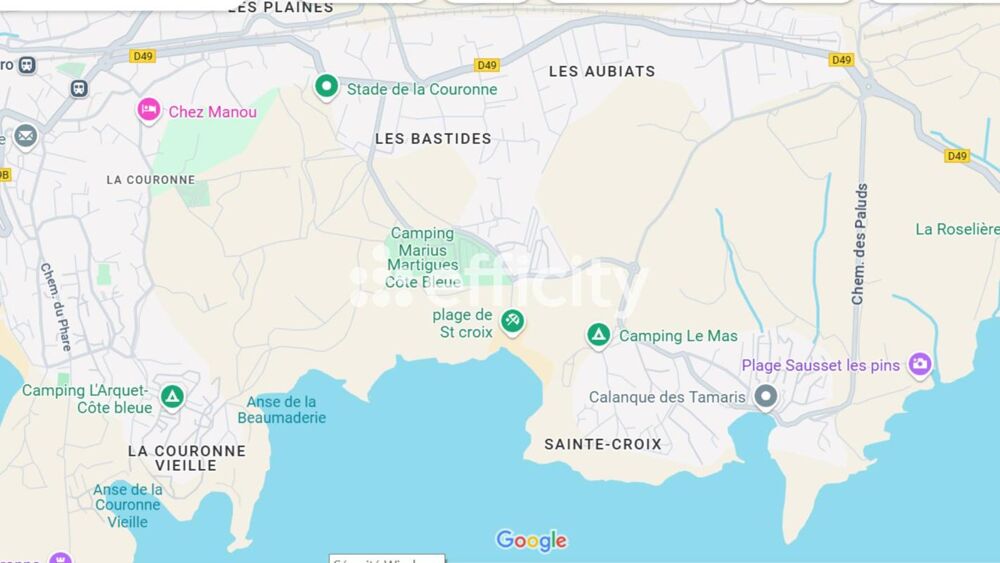 � vendre  Maison La Couronne Carro (13500)