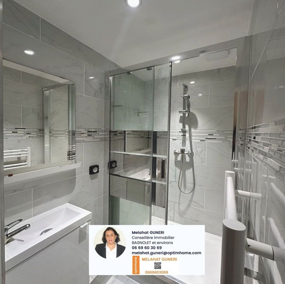 Appartement à vendre 4 pièces BAGNOLET (93) 279 000€
