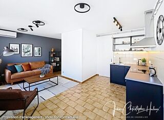 Vente Appartement Studio Nimes 1 pièce(s) 37 m2 - vendu loué - Nimes