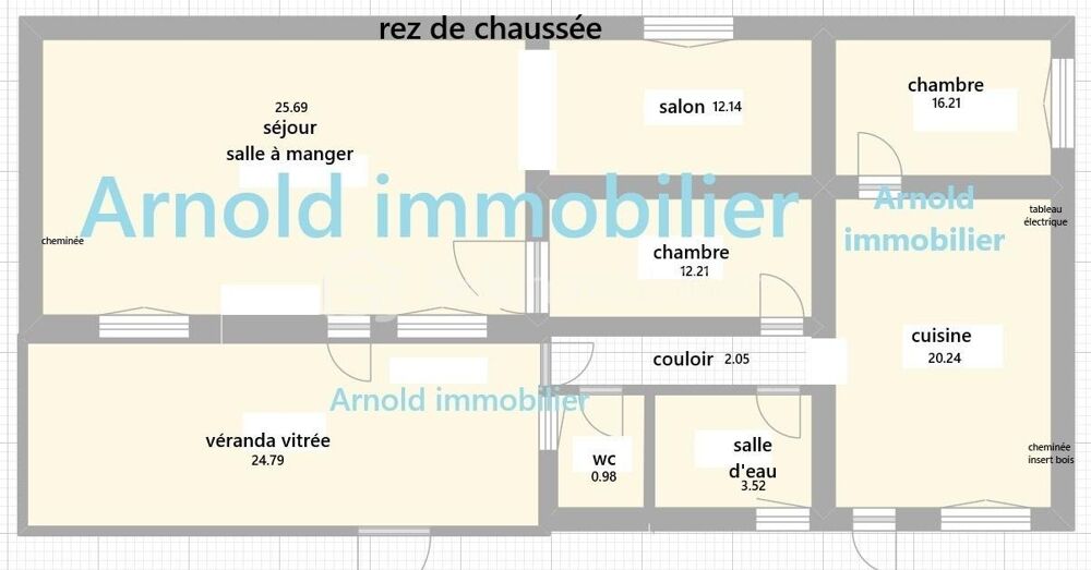 Maison habitable de suite 210 m²  terrain clos 1350 m² 