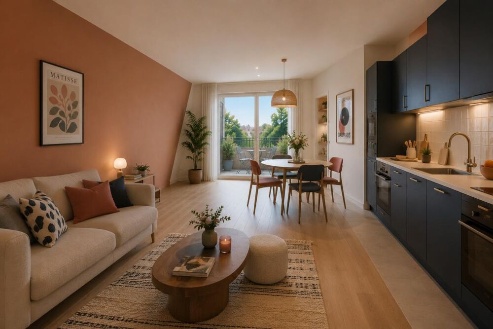 Grand T3 Dernier Etage d'une petite résidence