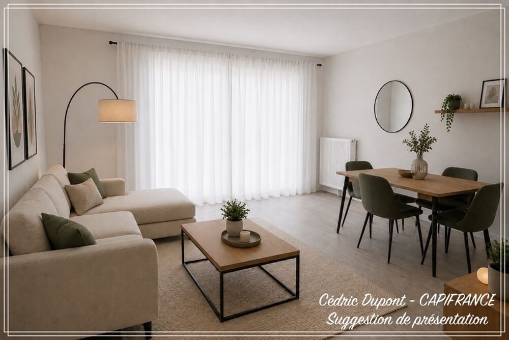 Appartement à vendre 3 pièces 66m2 - PROVINS (77) - balcon - 2 parking