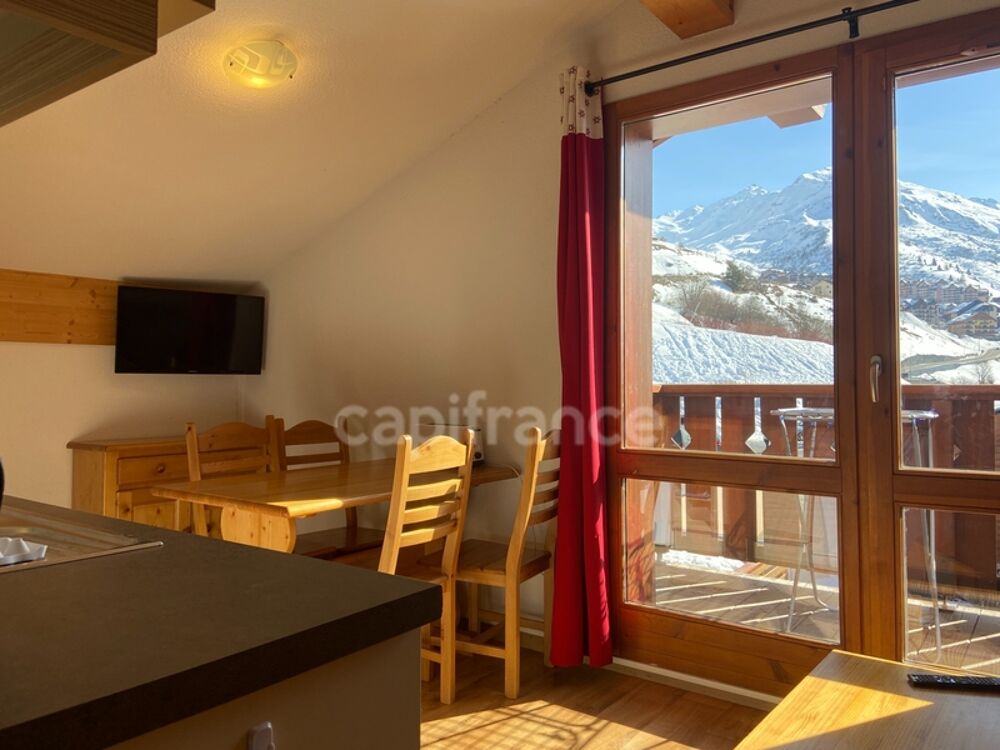Vente Appartement En Savoie (73), à vendre station de ski, Domaine Galibier Thabor 1800, T2, balcon, piscine, belle vue Valmeinier