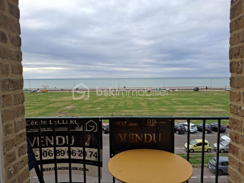***SPLENDIDE APPARTEMENT 65 M2 2 CHAMBRES AVEC BALCON FACE A LA MER DIEPPE***