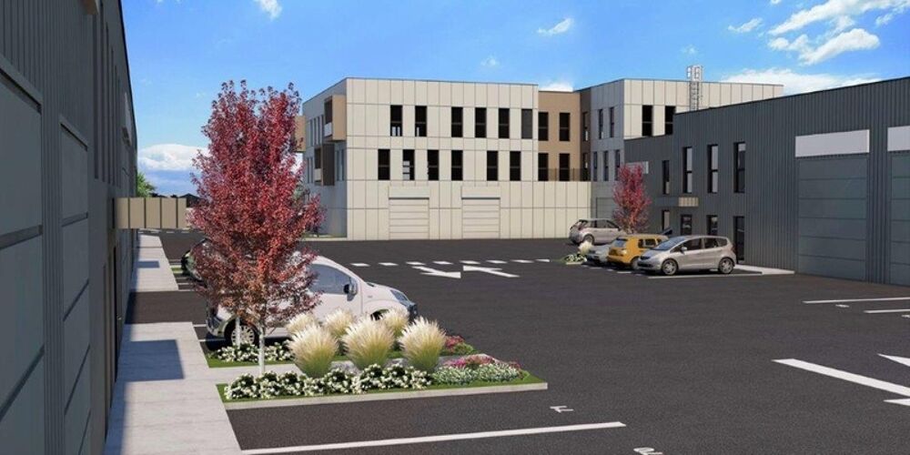   Local d'activité à louer DECINES CHARPIEU (69), local de 325 m² dont 237 m² d'activité, 44 m² de bureaux au RDC et 44 m² de mezz 