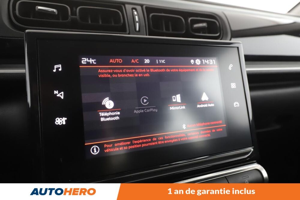 C3 1.2 PureTech Feel Pack 83 ch 2021 occasion 92130 Issy-les-Moulineaux