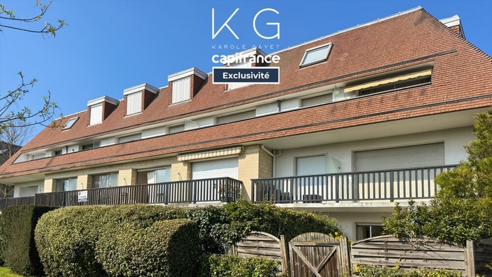 EXCLUSIVITE proche Deauville, à Tourgéville, plage et commerces à pieds appartement 2 chambres de 58 m² à vendre