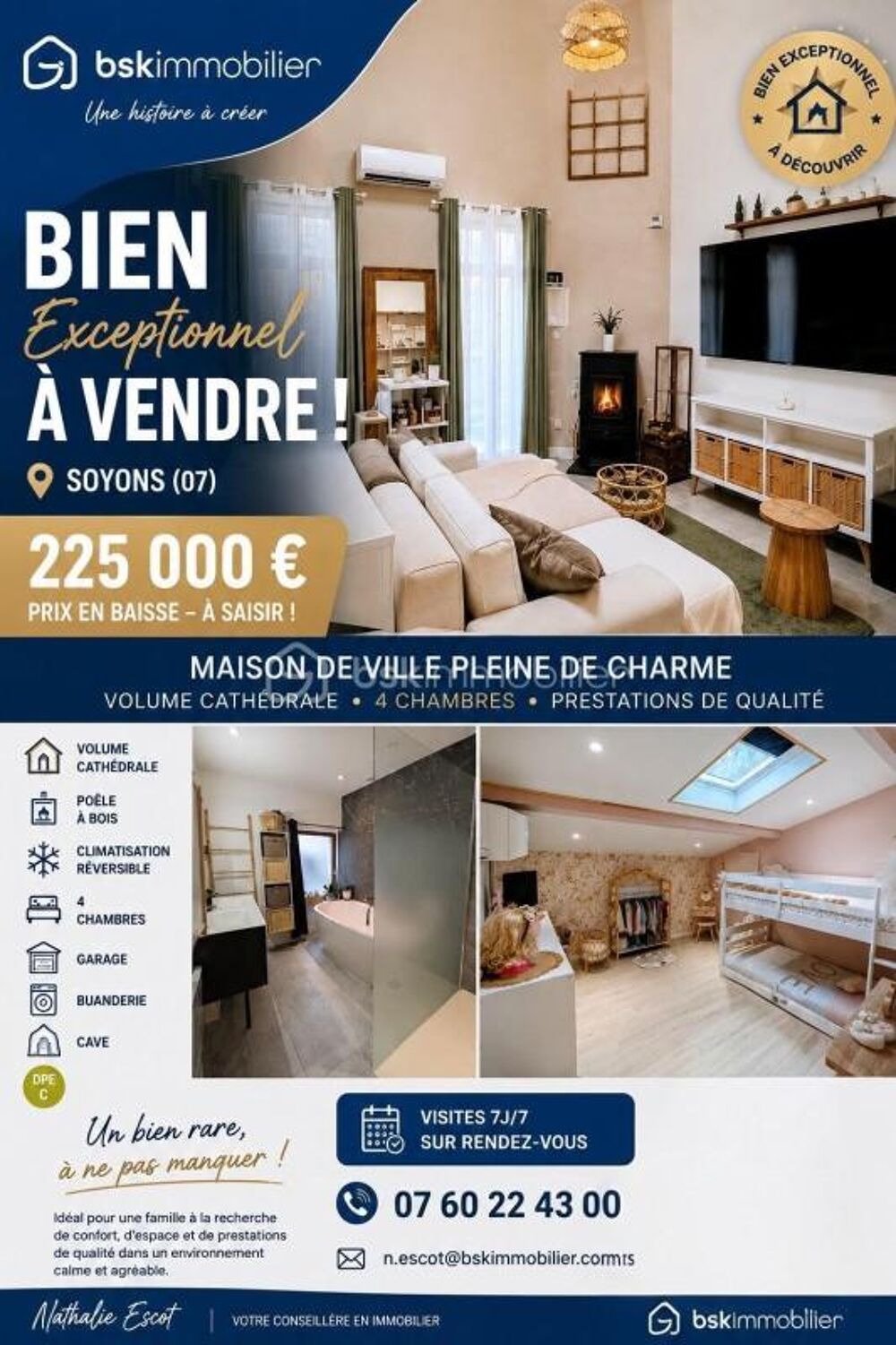 Maison de rue centre ville