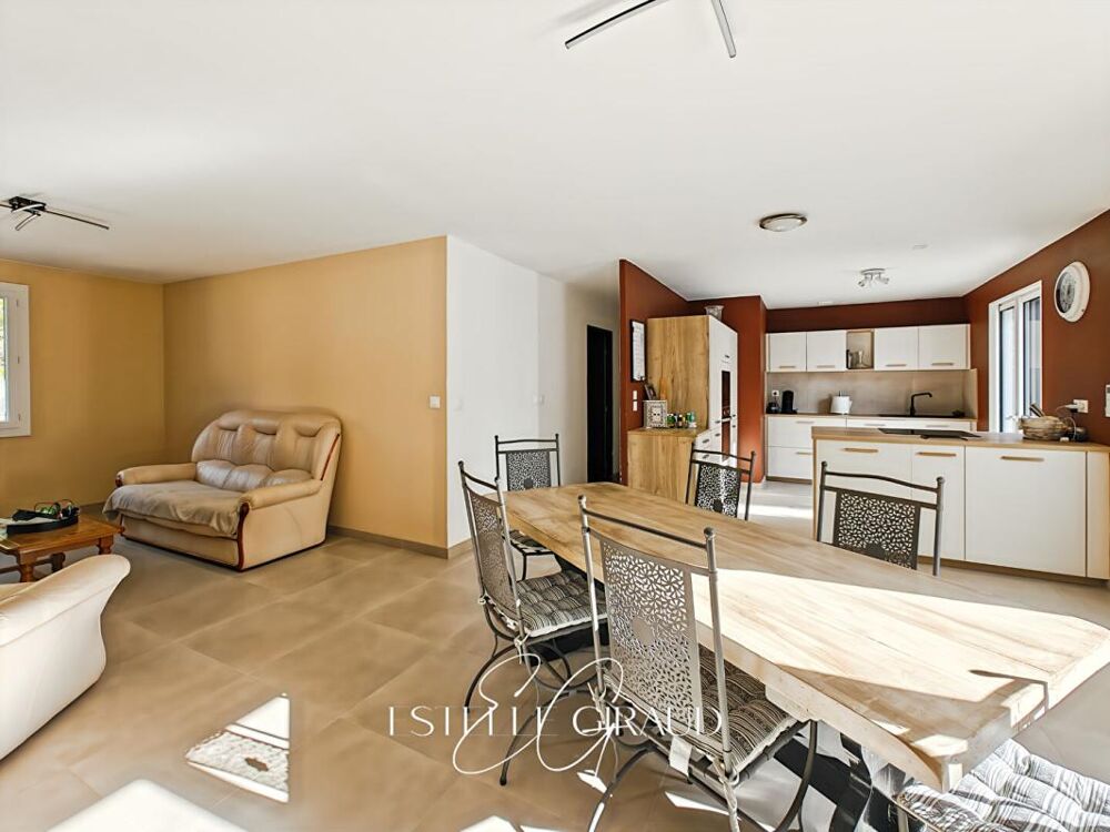 Vente Villa Villa de plain pied, 3 Chambres, Garage, Terrasse, Grand  Jardin Aigues vives