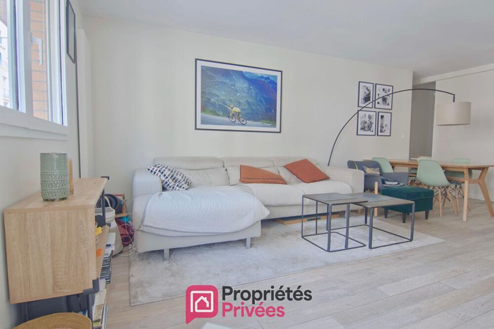 Vente Appartement Appartement Boulogne Billancourt traversant 3 pièce(s) 81,02 m2 avec terrasse de 10 m2 Boulogne billancourt