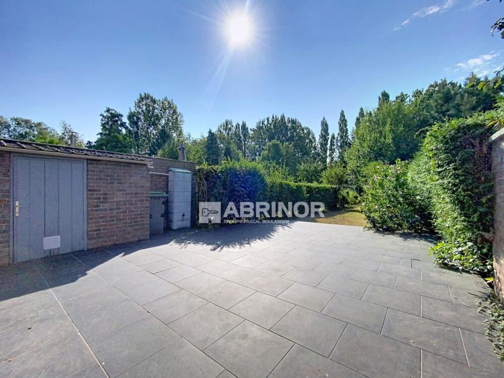 LINSELLES: Maison flamande de 130m2, 3 chambres, cave, jardin de 400m2 SUD et son garage de 61m2