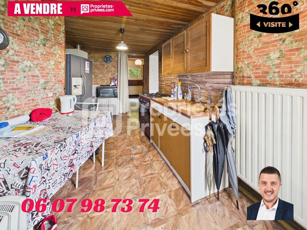 Maison individuelle de plain-pied avec garage et potentiel !
