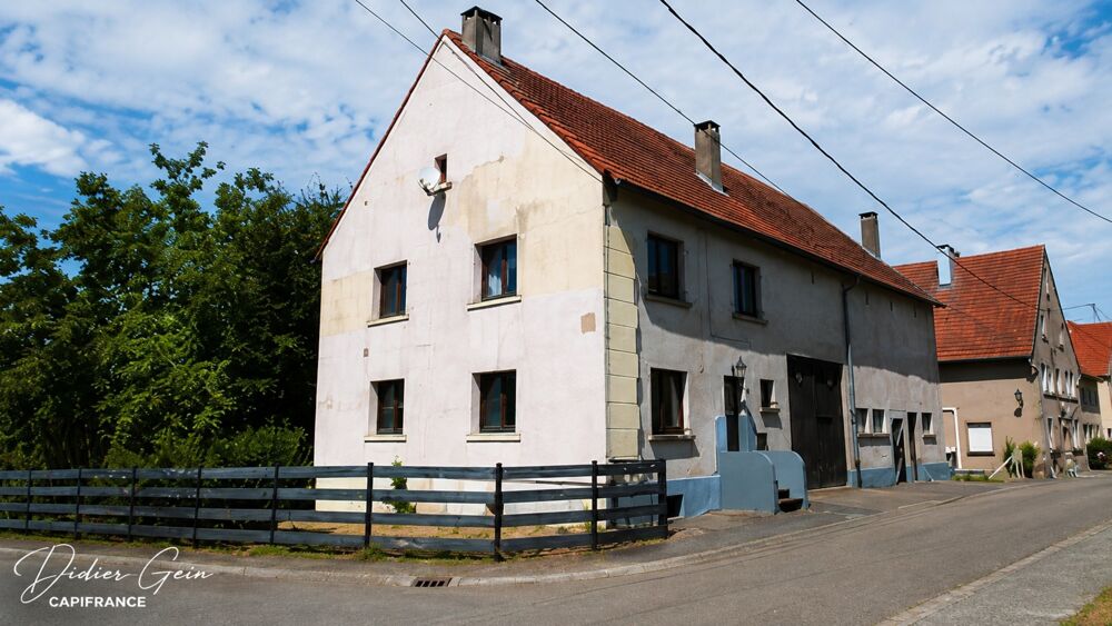 Vente Maison Maison à vendre 5 pièces LOUTZVILLER (57) Loutzviller