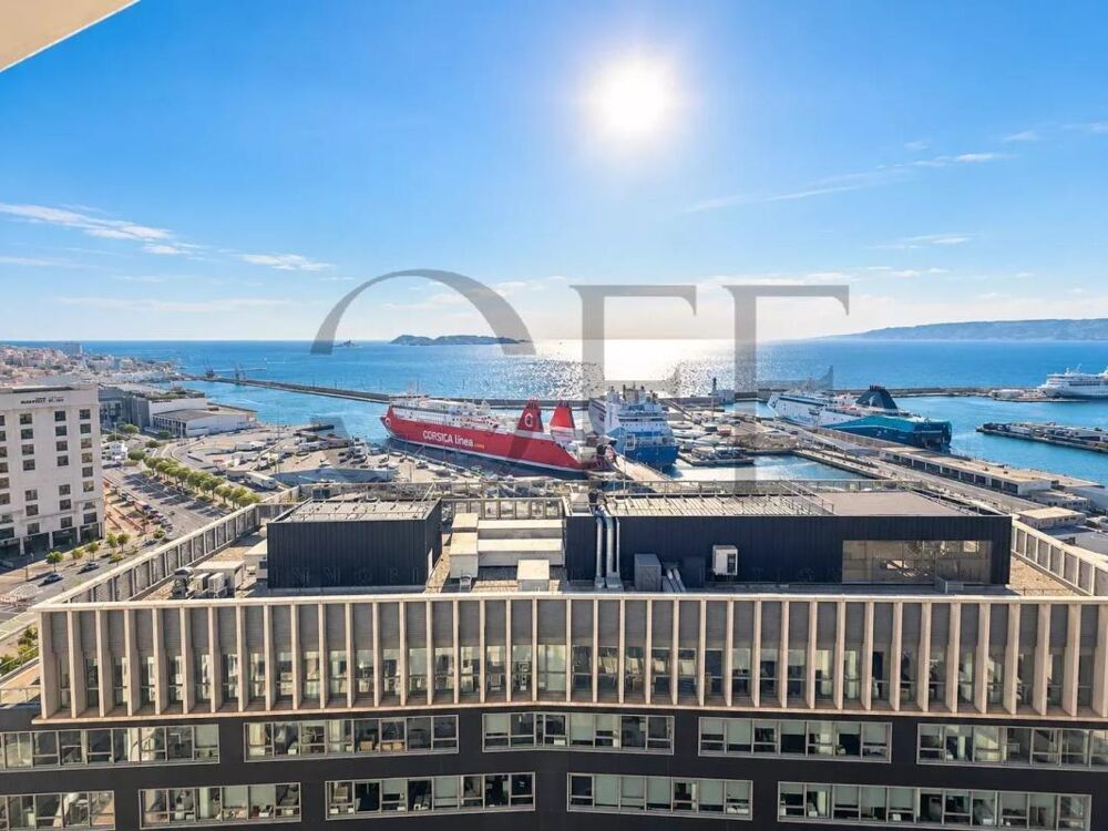 Vente Appartement 13002 MARSEILLE - Appartement de prestige avec vue panoramique sur la Méditerranée Marseille 2