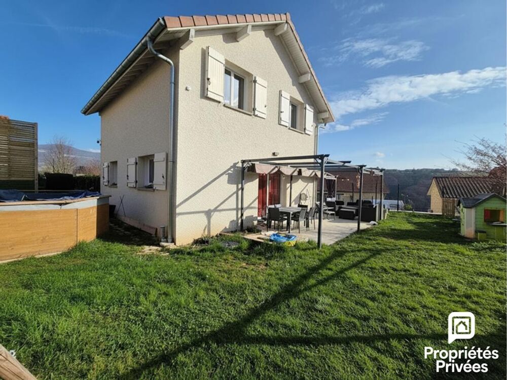 Maison individuelle récente 127 m² - 4 chambres - Jardin - Garage/Stationnement - Proche Valserhône et Genève - Grésin (Leaz)