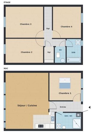  Maison à vendre 5 pièces 101 m²