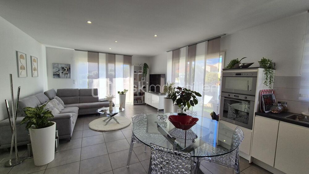 Vente Maison A VENDRE VILLA TROIS FACES RECENTE DE 82M² SUR TERRAIN DE 286M² A ELNE - EN PLAIN PIED - DEUX CHAMBRES - GARAGE - AUCUN TRAVAUX Elne