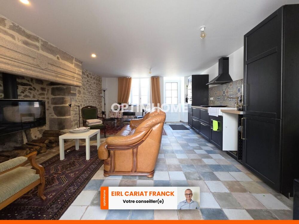 Vente Immeuble ENSEMBLE D'APPARTEMENTS SUR  134 M² AVEC GRANGE ATTENANTE SUR 552 M² DE TERRAIN CLOS Benevent l abbaye