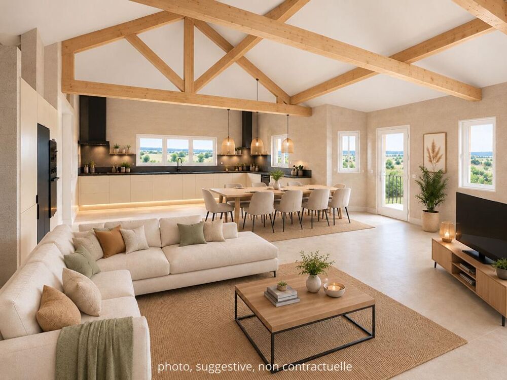 Vente Maison VALONNE- 5 pièces, 124m²- Votre maison neuve à personnaliser Valonne
