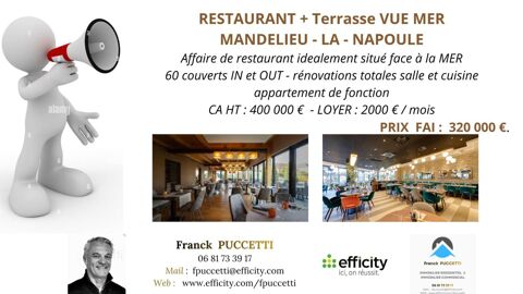 Commerces/Negoce 320000 06400 Cannes