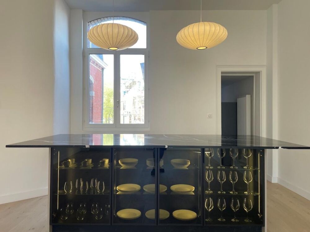 LAMBERSART, en bordure de la Deûle, Appartement 85 m² type 3 refait à neuf