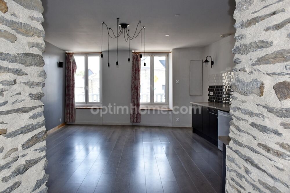 Vente Maison LA GACILLY 56200 – Maison de caractère plus murs commerce avec revenu locatif, piscine et jardin clos de murs La gacilly