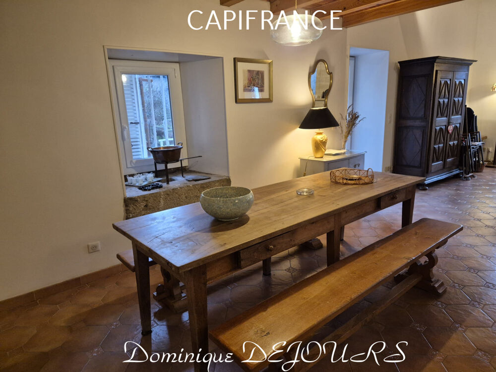 Marcols-les-eaux , maison en pierres : Un bien dexception où charme, élégance et confort se rencontrent  coup de coeur immédiat