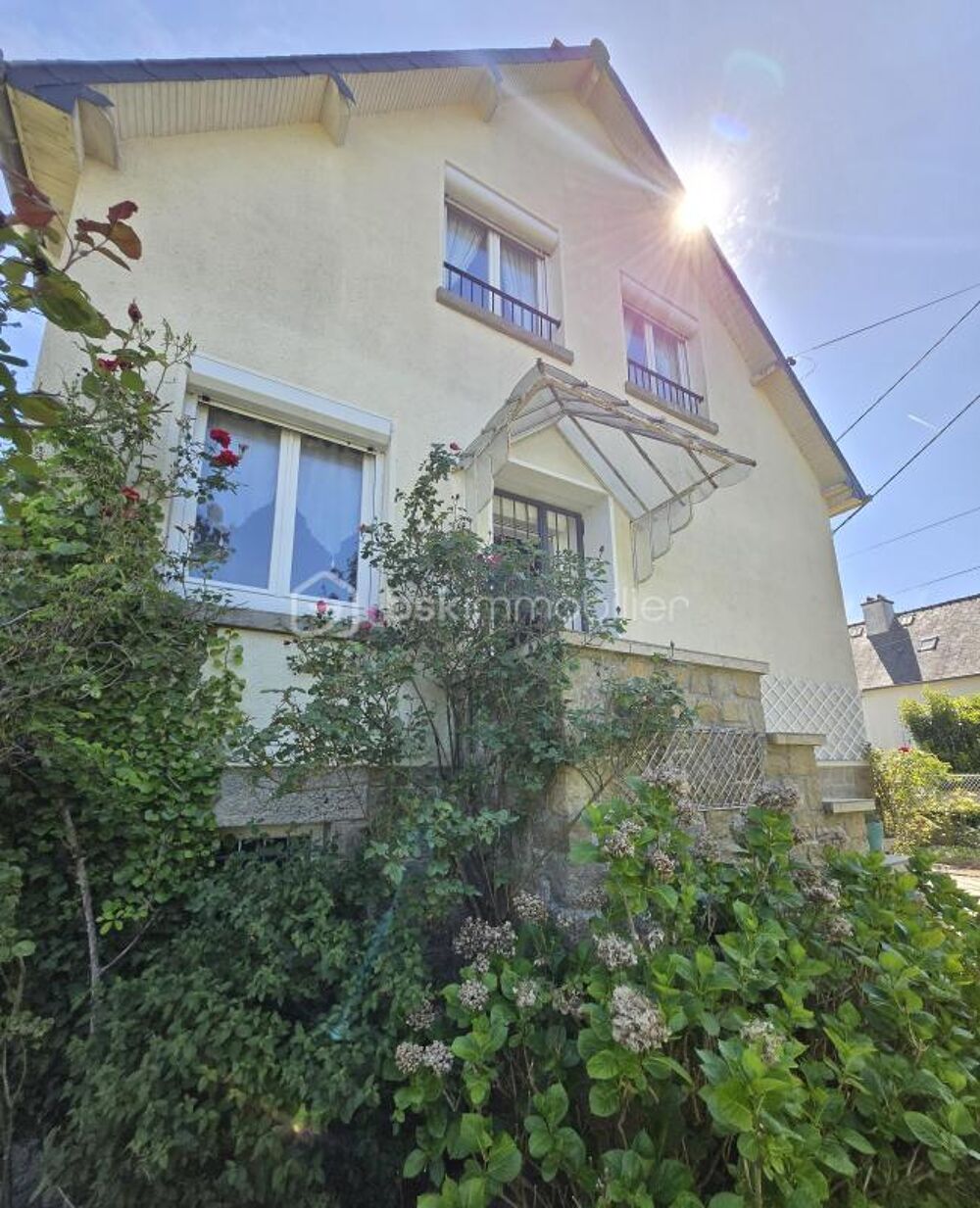 Vente Maison ? Dinan – Maison familiale lumineuse avec sous-sol complet et jardin arboré Dinan