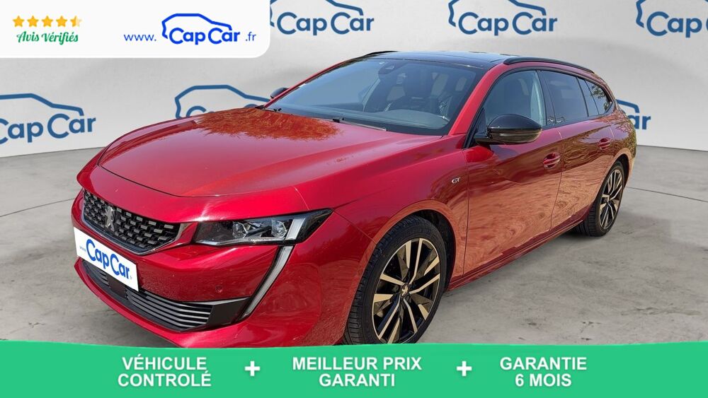 508 SW 1.5 BlueHDI 130 EAT8 Gt Pack - Automatique Entretien constru 2021 occasion 11400 Castelnaudary