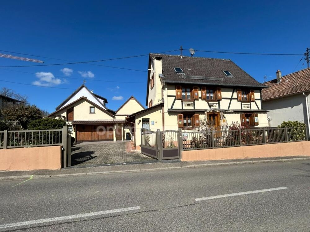Vente Maison UFFHEIM, Magnifique maison alsacienne, 159.50m², 4chambres, climatisation, panneaux solaires. Beaucoup de cachet et de charmes Uffheim