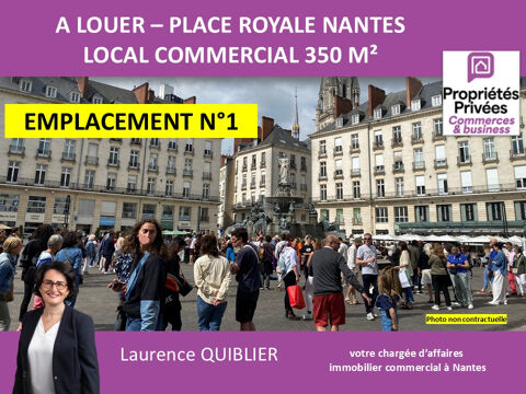 44000 NANTES  - PLACE ROYALE LOCAL COMMERCIAL 350 M&sup2; A LOUER 65000 44000 Nantes