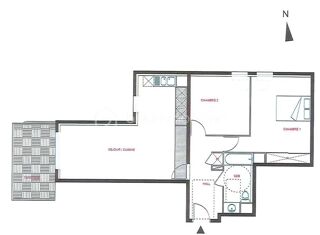  Appartement � vendre 3 pi�ces 69 m�