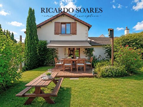   60140 MOGNEVILLE - MAISON INDIVIDUELLE 120 m2 au sol / 3 CHAMBRES / GRAND SÉJOUR / NOMBREUSES DEPENDANCES / GARAGE / TERRAIN 875 Maison - 5 pièce(s) - 120 m²