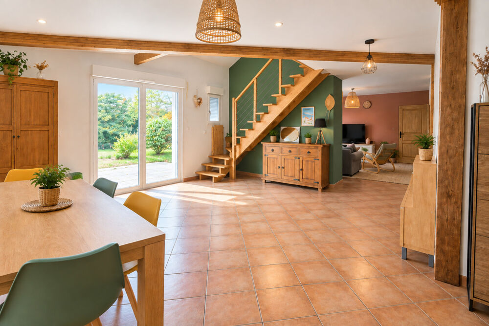 Maison familiale de 137 m² 7 pièces à Cossé le vivien (53)