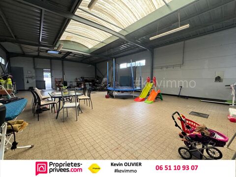   Ensemble immobilier - Maison 160 m + 2 hangars + grand terrain - Barlin Maison - 5 pice(s) - 163 m
