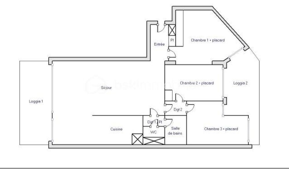  vendre  Appartement Paris 20