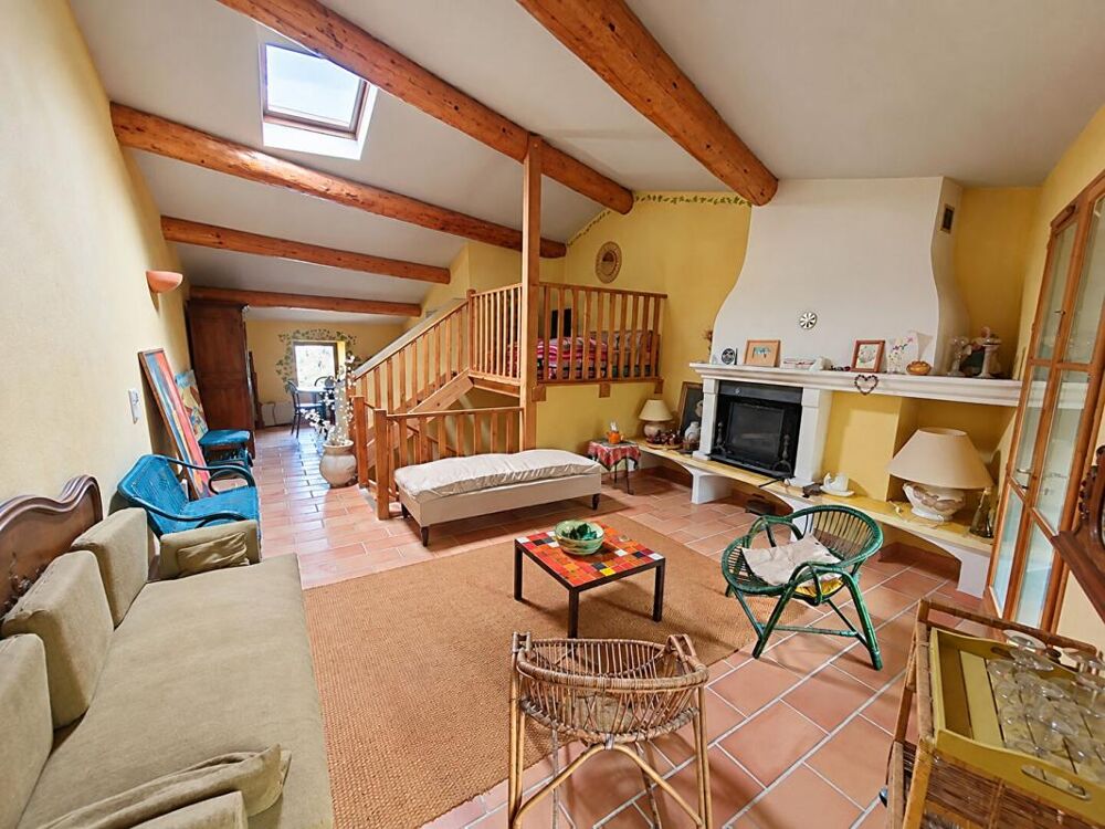 Vente Maison ROUGIERS , Maison de village 132 m², jardin, terrasse, garage Rougiers