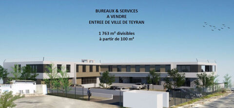 Local pour activités de services, professions libérales, ... de 125.81 m2 & 2 stationnements en extérieur + 3 parkings en sous-s 308780 34820 Teyran